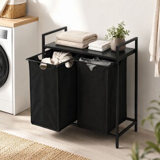 Ceruzo Double Laundry Basket - Extendable