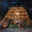 LED Partylights Rattan 6 lampjes 23 x 12 cm