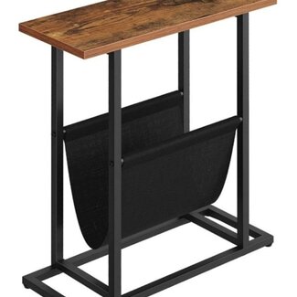 Ceruzo Bijzettafel met Tijdschriftenhouder
