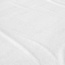 Luxe flanellen laken wit 150 x 250