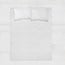 Dreamhouse Luxus-Flanellbettlaken - Weiß - 150 × 250 cm
