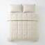 Alles-in-één Lazy dekbed percale beige 240 x 220