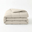 Alles-in-één Lazy dekbed percale beige 240 x 220