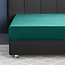 Primaviera Deluxe Satijnen hoeslaken donkergroen 160 x 200
