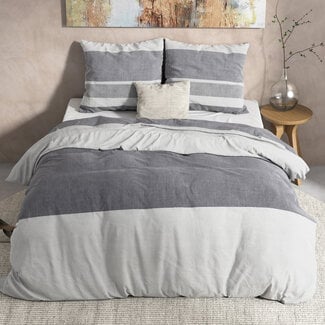 Dreamhouse Flannel Skylar Anthracite 240 × 220 - Duvet Cover