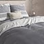 Dreamhouse Skylar Flanell-Bettbezug - Anthrazit, 240 × 220 cm