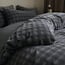 Sleeptime Pom Pom Anthracite 240 × 220 - Duvet Cover