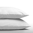 Witte katoenen 2-in-1 kussenslopen