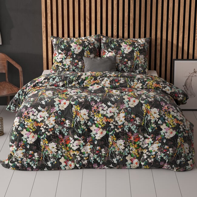 Sleeptime Jolisa 2 Bettbezug - Schwarz, 240 × 220 cm