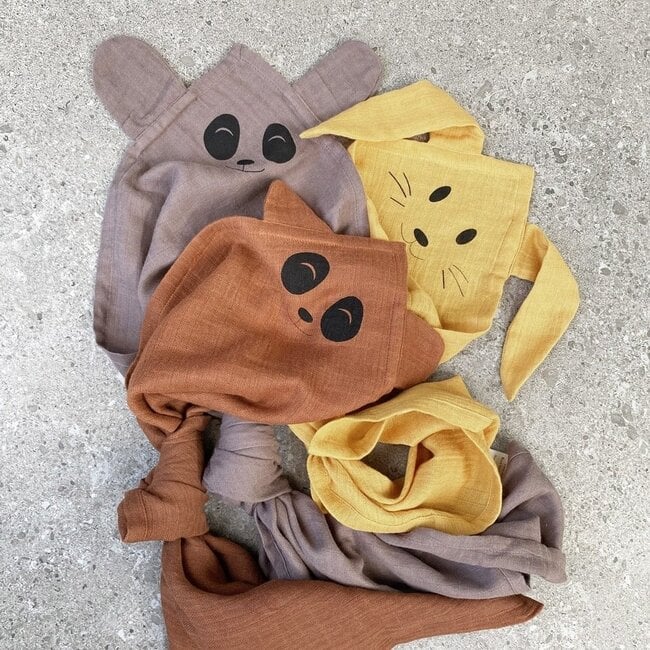 Bjørk cuddle cloth 2-pack Panda