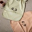 Nuuroo Ida Coated Bib with Pocket - Light Green - Panda