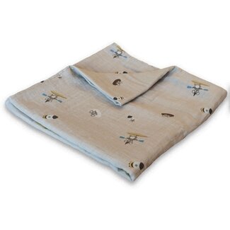 Nuuroo Minnie Muslin Swaddle Beige Surfer
