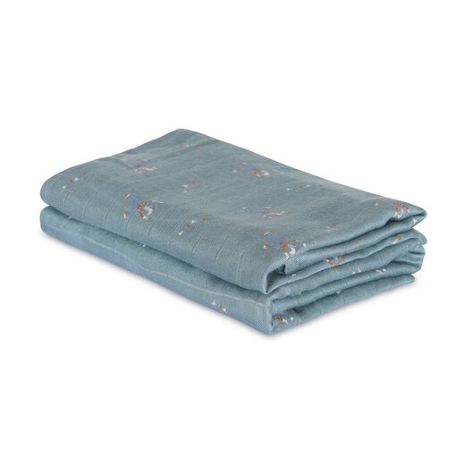 Nuuroo Bamboo Muslin Cloths (2-Pack) – Celebration