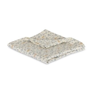 Nuuroo Bamboo Muslin Swaddle - Bunny Leaf