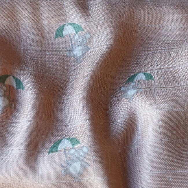 Nuuroo Bambus-Musselin-Pucktuch - Umbrella