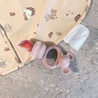 Nuuroo Lauge Ersatzsauger für Fruchtsauger - 2er-Set - Transparent