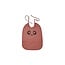 Nuuroo Ida beschichtetes Lätzchen mit Auffangtasche - Mahogany
