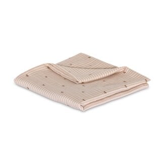 Nuuroo Bambus-Musselin-Pucktuch - Stripe Bow