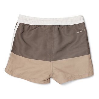 Nuuroo Milo Badeshorts - Light Brown/Warm Green