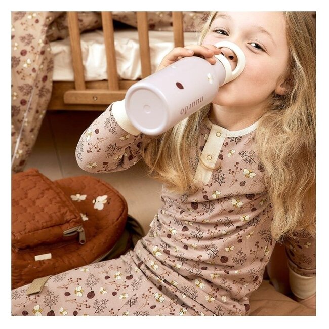 Nuuroo Sara Children's Pyjamas - Sand - Flower Bee