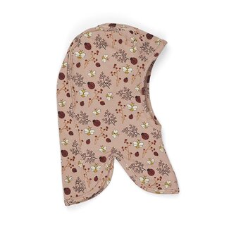 Nuuroo Alma jersey elephant hoodie-Sand - Flower bee