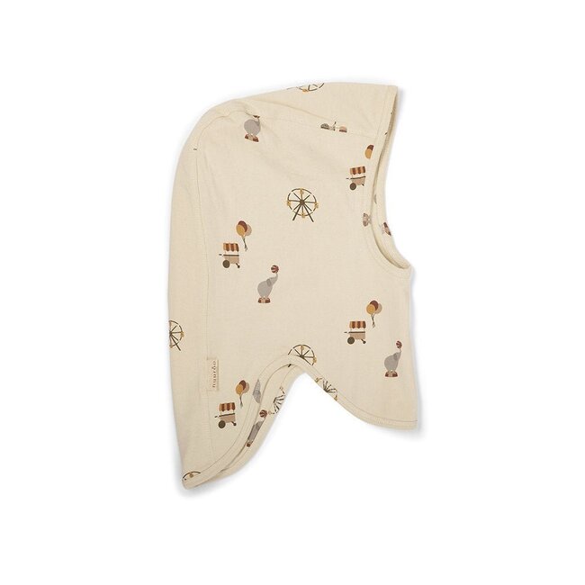Nuuroo Alma Jersey-Schlupfmütze - Cream - Circus