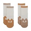 Nuuroo Freja Tier-Socken - 2er-Set - Light Brown/Sand