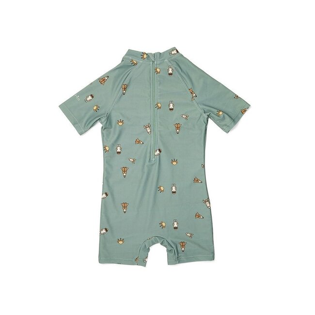 Nuuroo Kali UV Swim Jumpsuit - Light Green - Space
