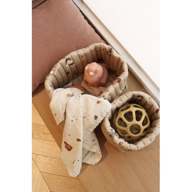 Nuuroo Lumi Quilted Storage Basket Set - Unicorn