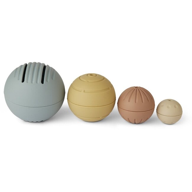 Nuuroo Neo Silicone Balls - 4-Pack - Multimix
