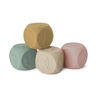 Nuuroo Sana siliconen dobbelstenen 4-pack