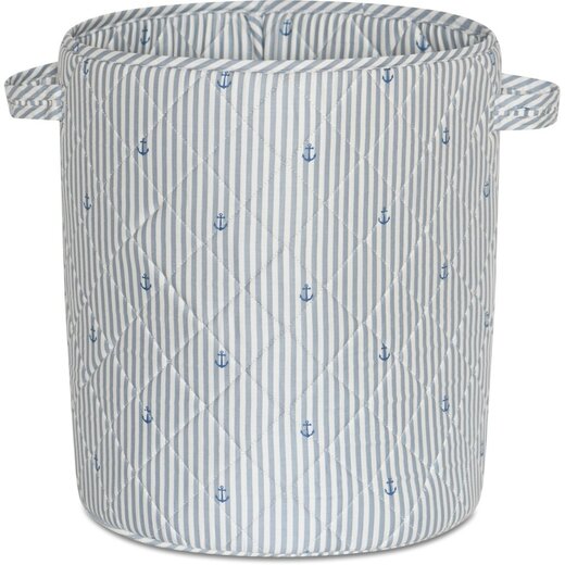 Nuuroo Moe gewatteerde opbergmand-groot- stripe-anchor