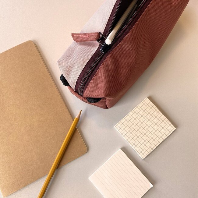 Nuuroo Oliver Mouse Pencil Case - Rose