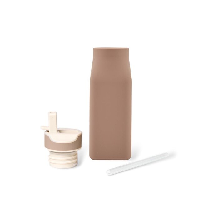 Nuuroo Lindi Silicone Water Bottle - Chocolate Malt 450 ml