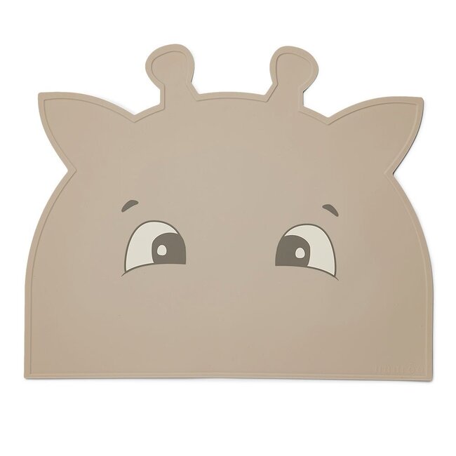 Albert silicone placemat Giraffe