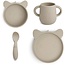 Nuuroo Lykke siliconen dinerset 4-pack Koala