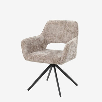 VSO Design Eetkamerstoel (set van 2) Julia 180° draaibaar