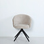 Eetkamerstoel (set van 2) Lucien - 180° draaibaar
