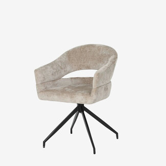VSO Design Eetkamerstoel (set van 2) Elena - 180° draaibaar