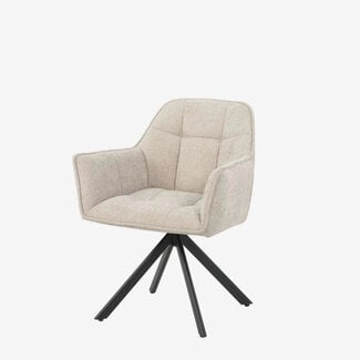 VSO Design Eetkamerstoel (set van 2) Lorena - 180° draaibaar