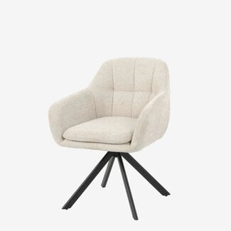VSO Design Eetkamerstoel (set van 2) Mila - 180° draaibaar
