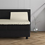 Dubbel jersey 220 gr. splittopper hoeslaken crème 180 x 200/220