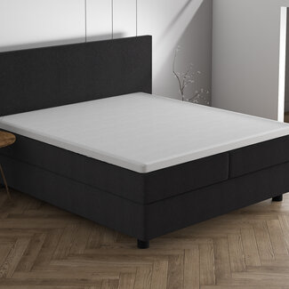Dreamhouse Dubbeljersey 220 g/m² topper-hoeslaken wit 190/200 x 220/230 cm