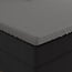 Dreamhouse Doppeljersey-Topper-Spannbettlaken - 220 g/m² - Grau - 80/90 × 200/220 cm