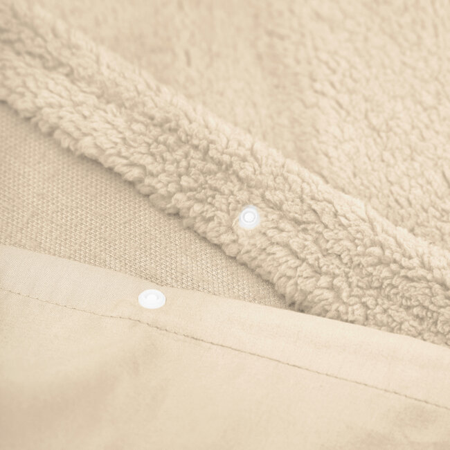 Teddy taupe 200 x 220