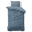 Dreamhouse stonewashed blauw 140 x 220