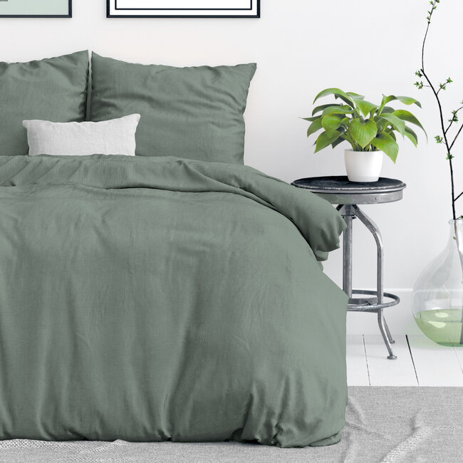 Stonewashed groen 240 x 220