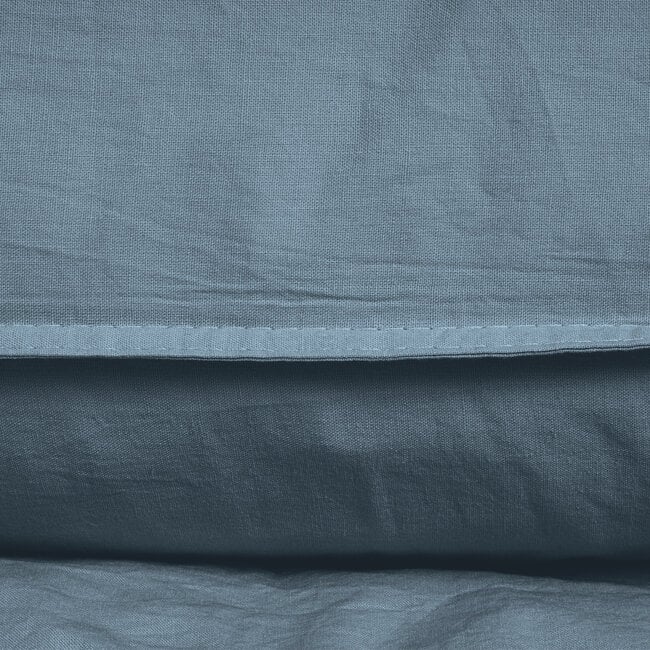 Dreamhouse stonewashed blue 200 × 220 - Duvet Cover