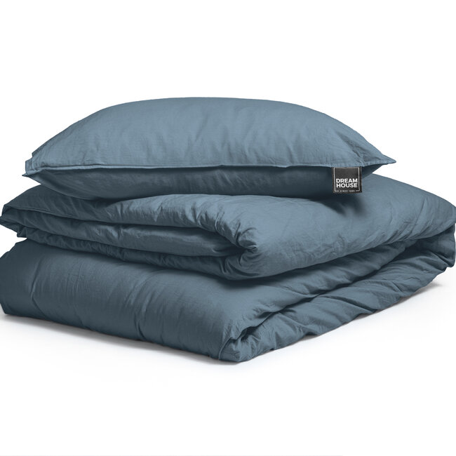 stonewashed blauw 140 x 220