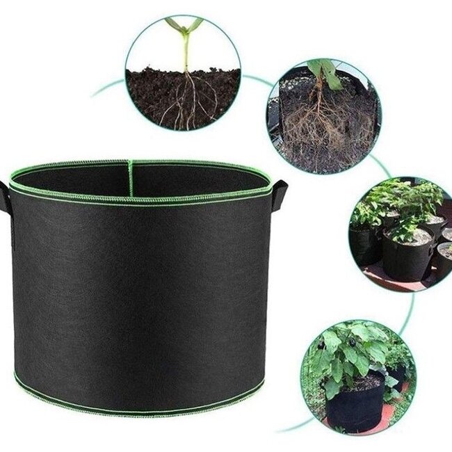 Ceruzo Pflanzsäcke - 10 Stück - 30 L